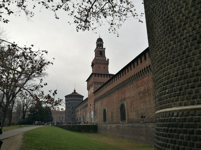 Крепостные стены замка Сфорца, Милан