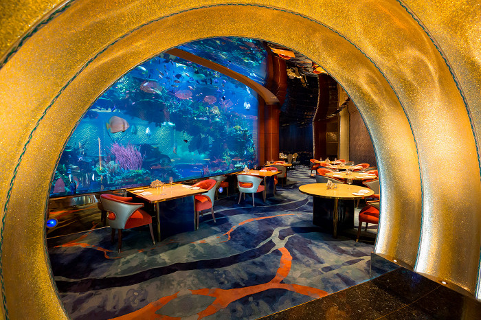 Ресторан Burj Al Arab в Дубае