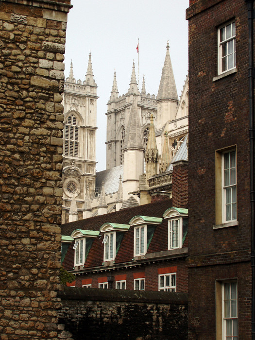 Вид на Вестминстерское аббатство, Лондон
