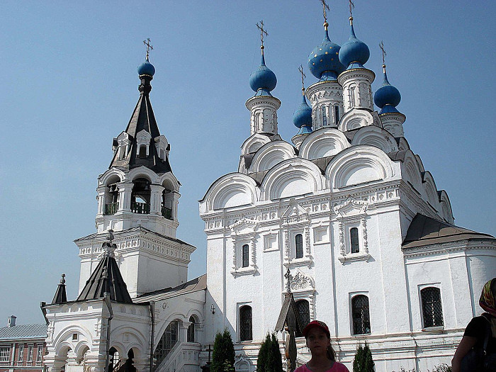 Благовещенский мужской монастырь, Благовещенский собор с колокольней