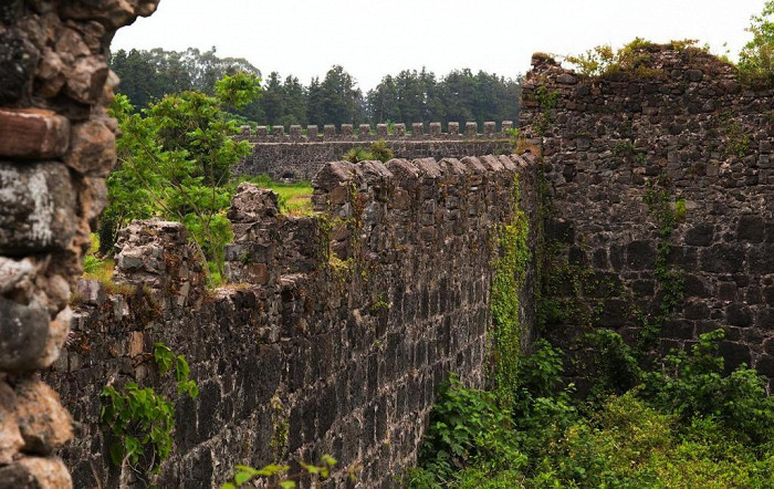 Древние римские стены крепости Гони, Батуми