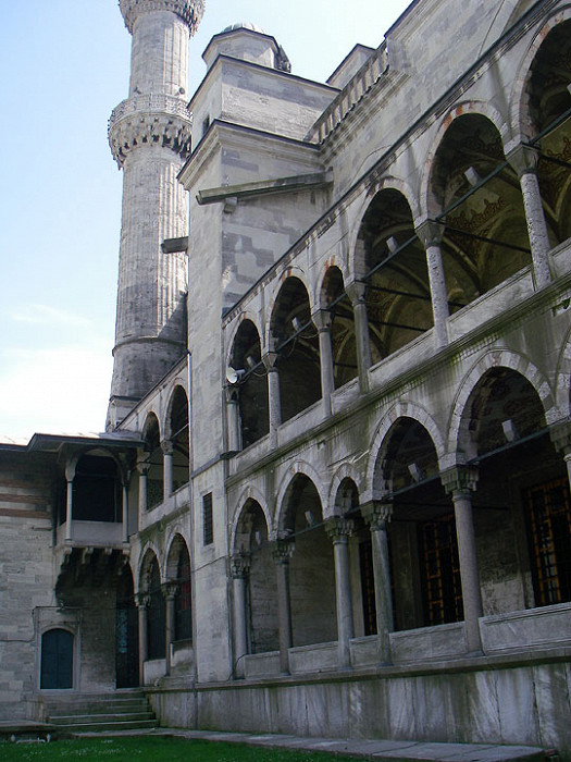Стены Голубой мечети, Стамбул