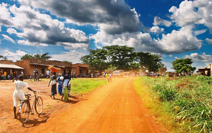 Жизнь деревень Уганды