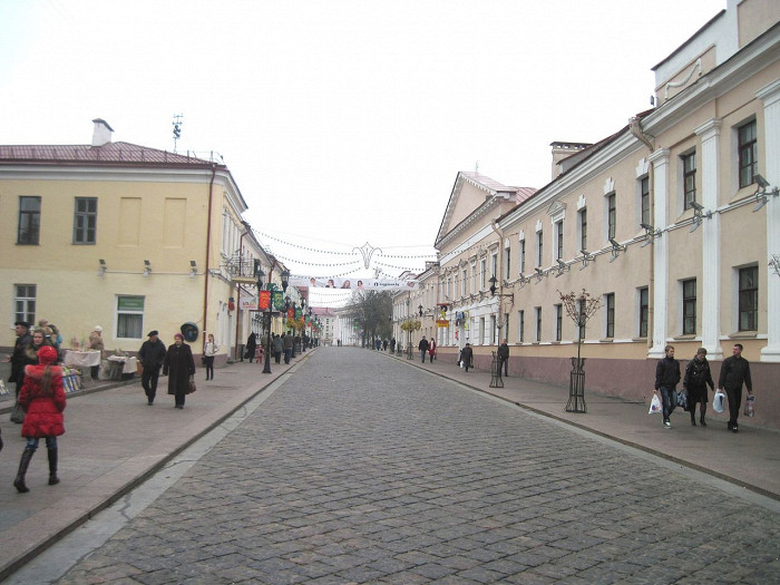 Советская улица в Гродно