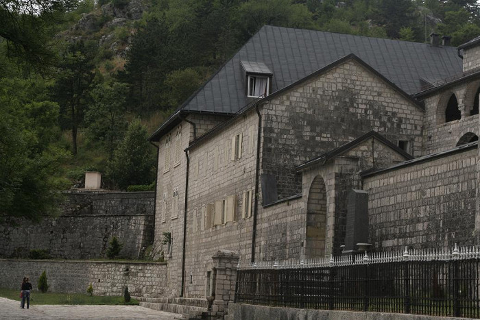 Здание монастыря в Цетинье