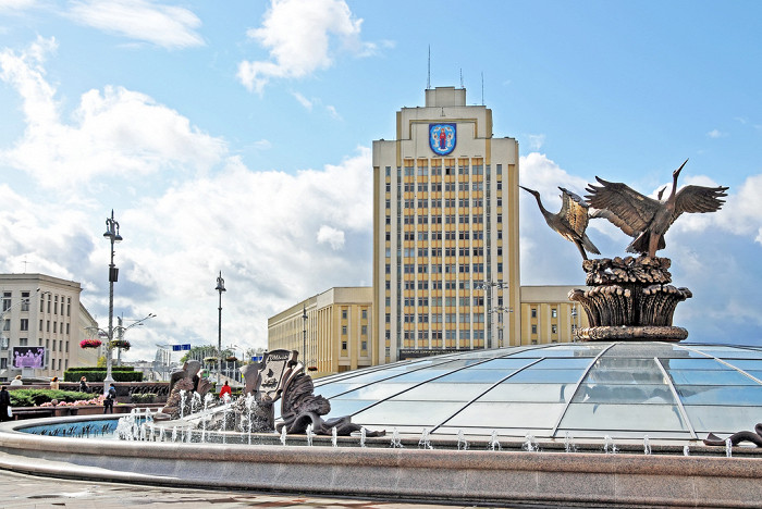 Площадь Независимости в Минске