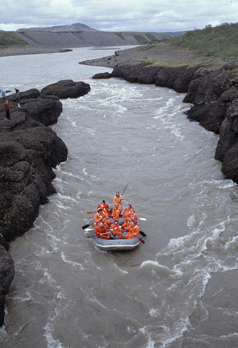 Сплав по реке, Исландия