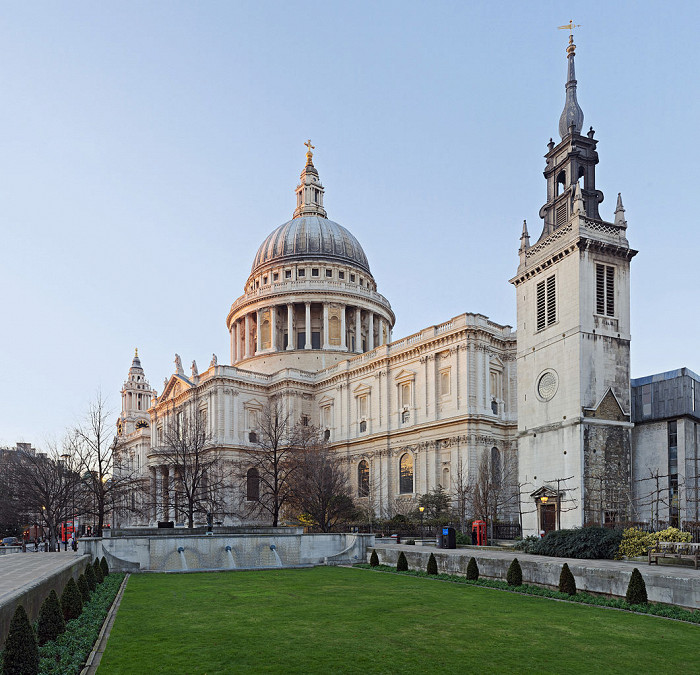 Собор Святого Павла в Лондоне, парк