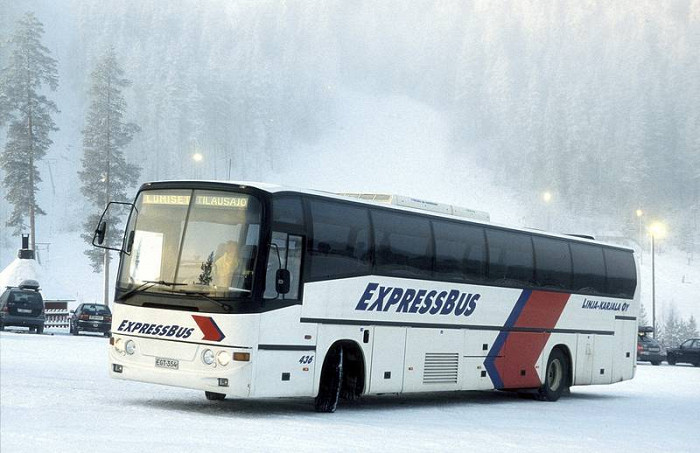 Туристический автобус, Финляндия