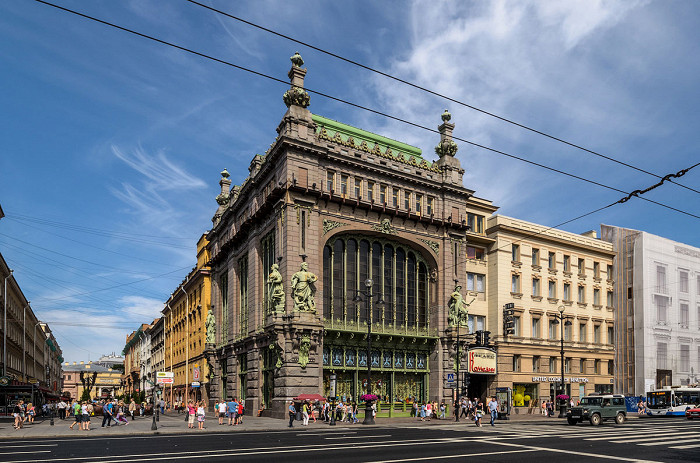 Елисеевский магазин санкт петербург фото