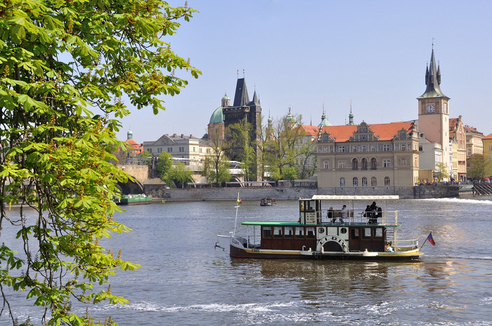 Вид на район Градчаны, Прага