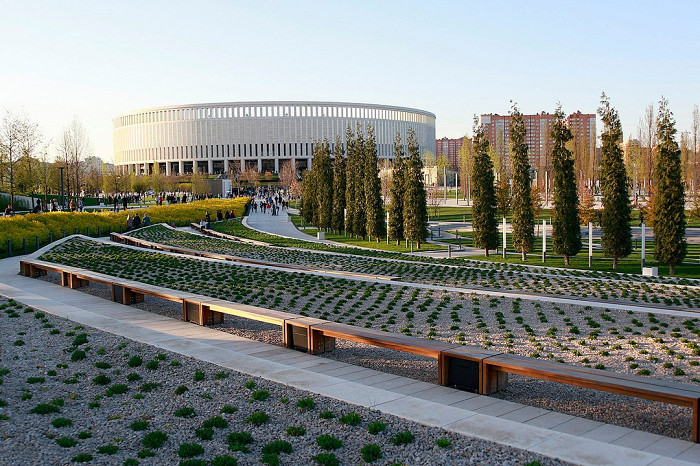 Фото стадиона краснодар галицкого