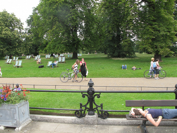Места для релаксирования, Гайд-парк, Лондон
