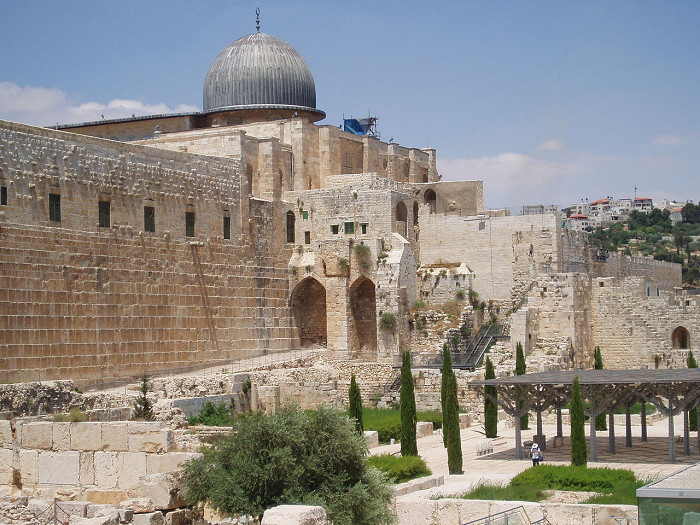 Стены мечети Эль-Акса, Иерусалим