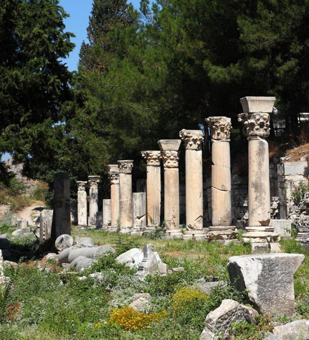 Памятники в Эфесе