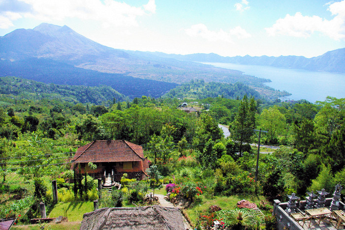 Вид на окрестности Батубулана, Бали
