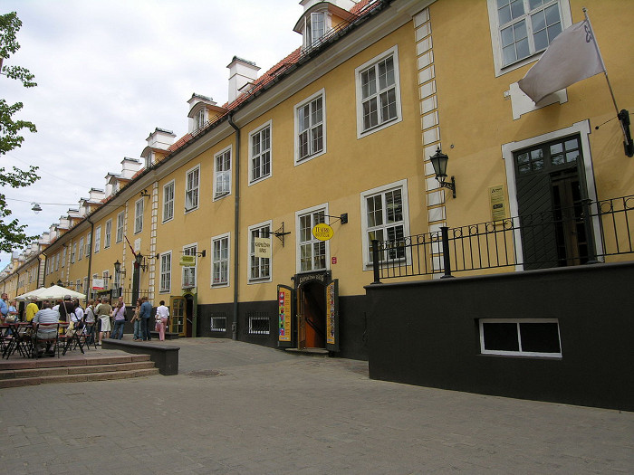 Улица в историческом центре Риги