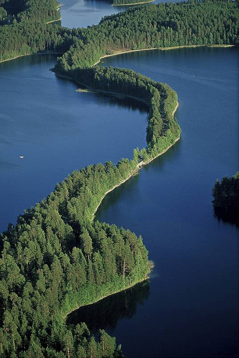 Красивые озера Финляндии