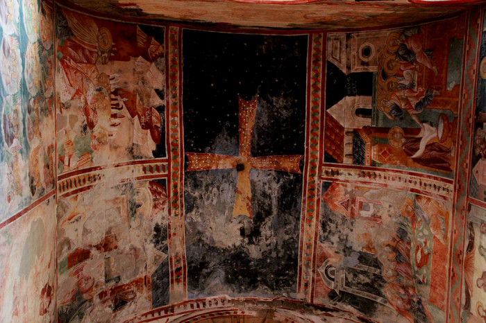 Роспись в церкви, Гелатский монастырь, Гелати
