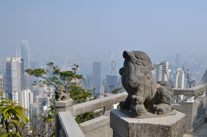 Пик Виктория в Гонконге, павильон львов
