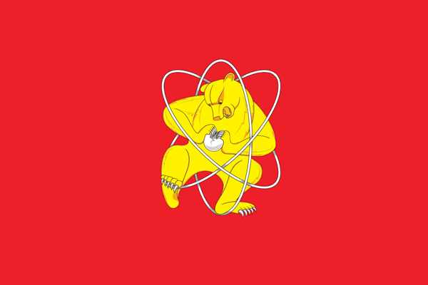 Флаг Железногорска