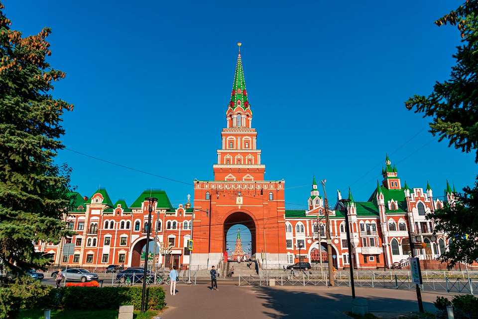 Благовещенская башня в Йошкар-Оле