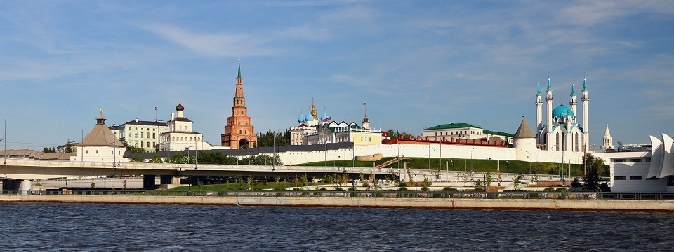 Вид с реки, Казань