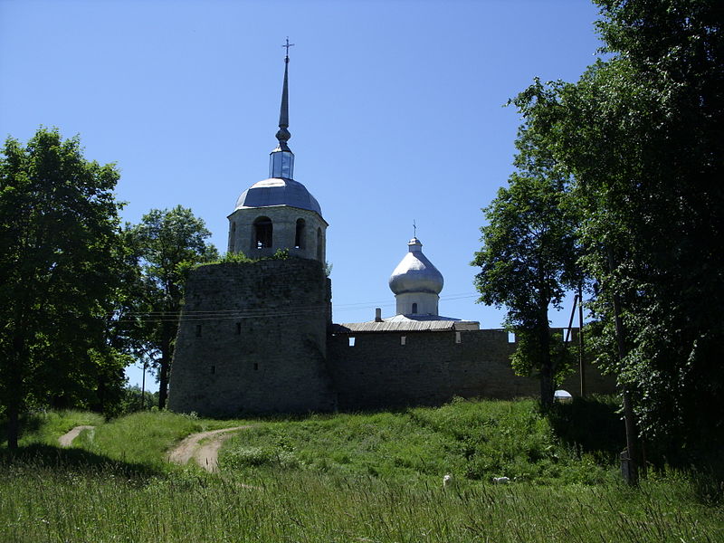Никольские башня и церковь, Порхов