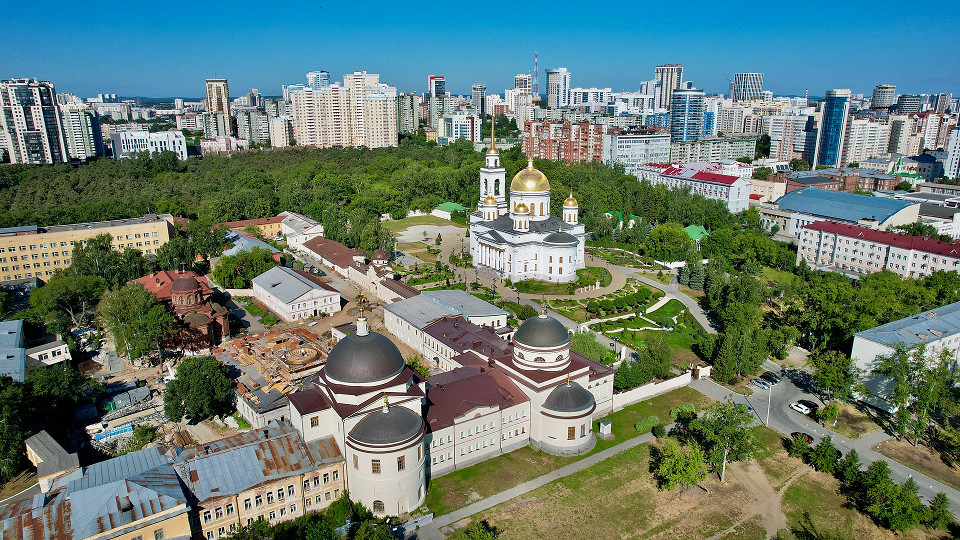 Ново-Тихвинский женский монастырь в Екатеринбурге