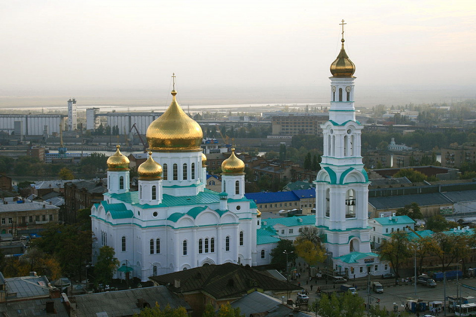 Вид на собор Рождества Пресвятой Богородицы