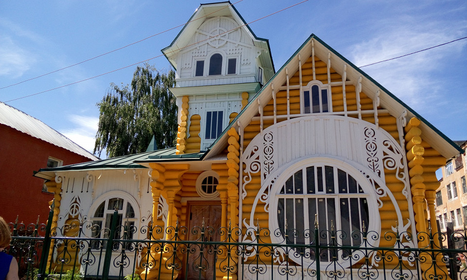 Дом в стиле деревянный модерн, Кимры