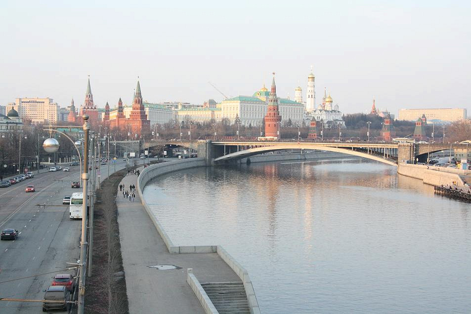 Вид на Кремль, Москва