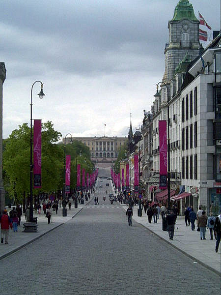 Улица Karl Johans Gate