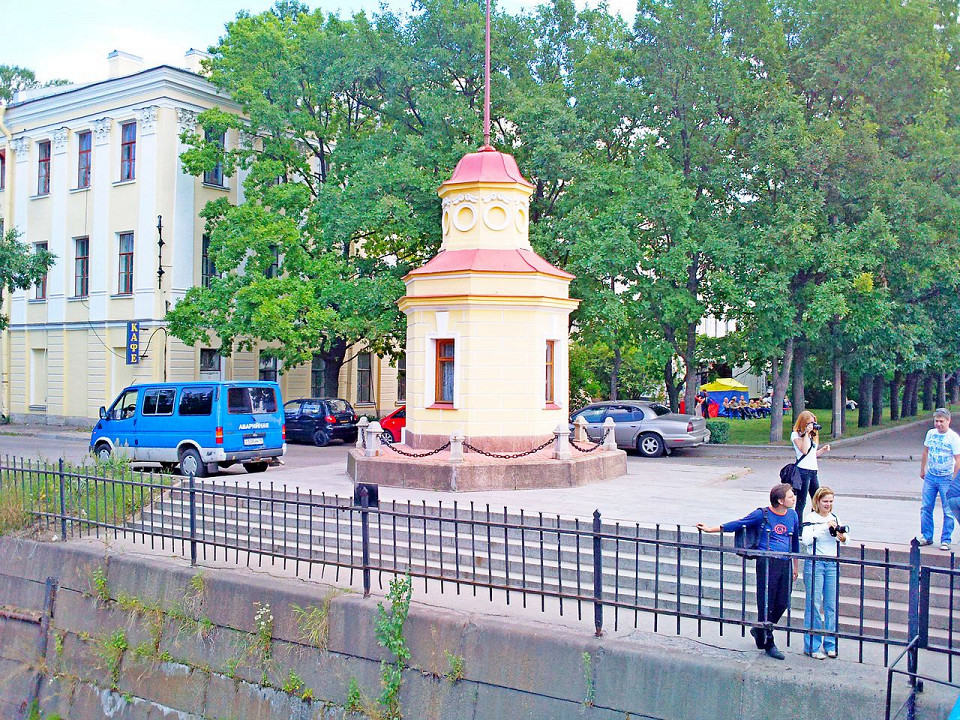 Кронштадтский футшток в Санкт-Петербурге