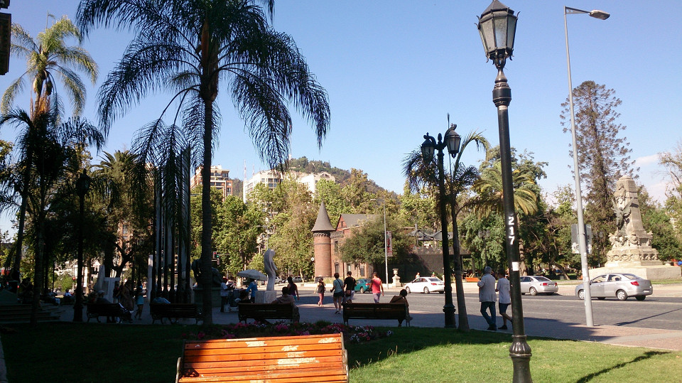 Улица в Сантьяго