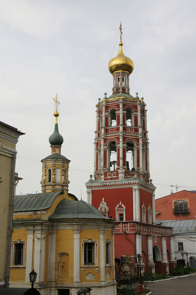 Колокольня, Высоко-Петровский монастырь, Москва