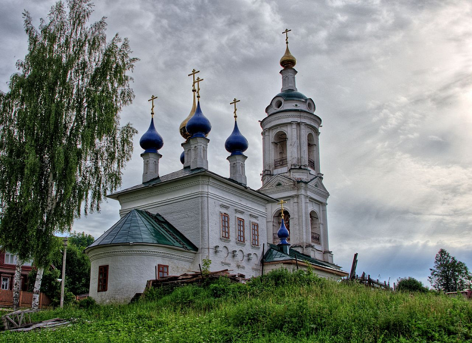 Церковь Варвары Великомученицы в Плёсе