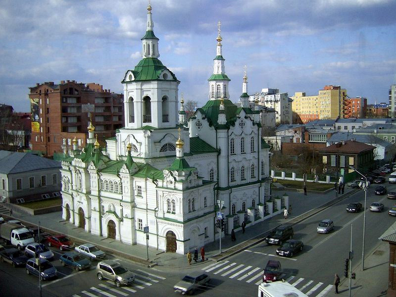 Спасская церковь в Тюмени