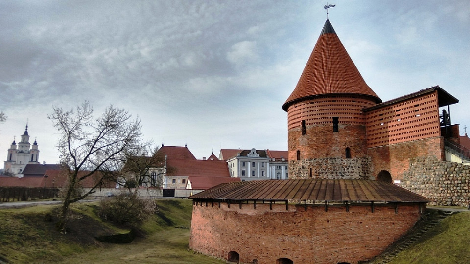 Замок в Каунасе, Литва