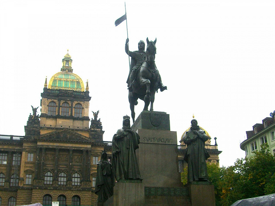 Памятник Святому Вацлаву, Прага