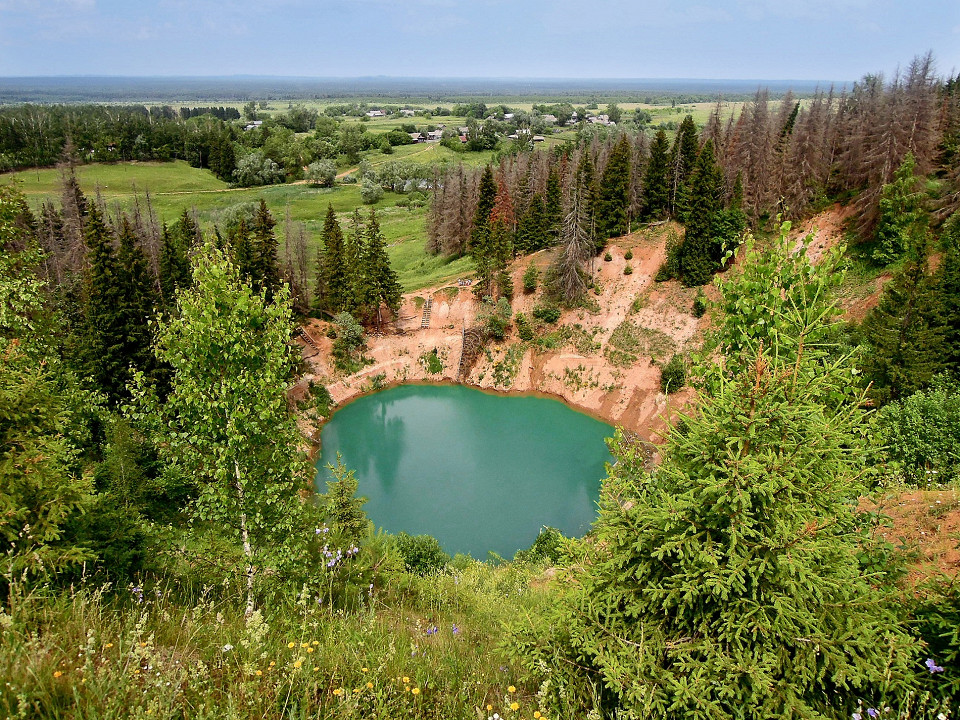 Морской глаз, село Шарибоксад, Республика Марий Эл