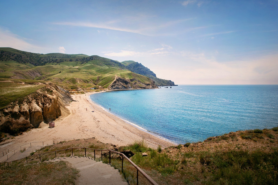 Мыс Меганом, Черное море, Крым