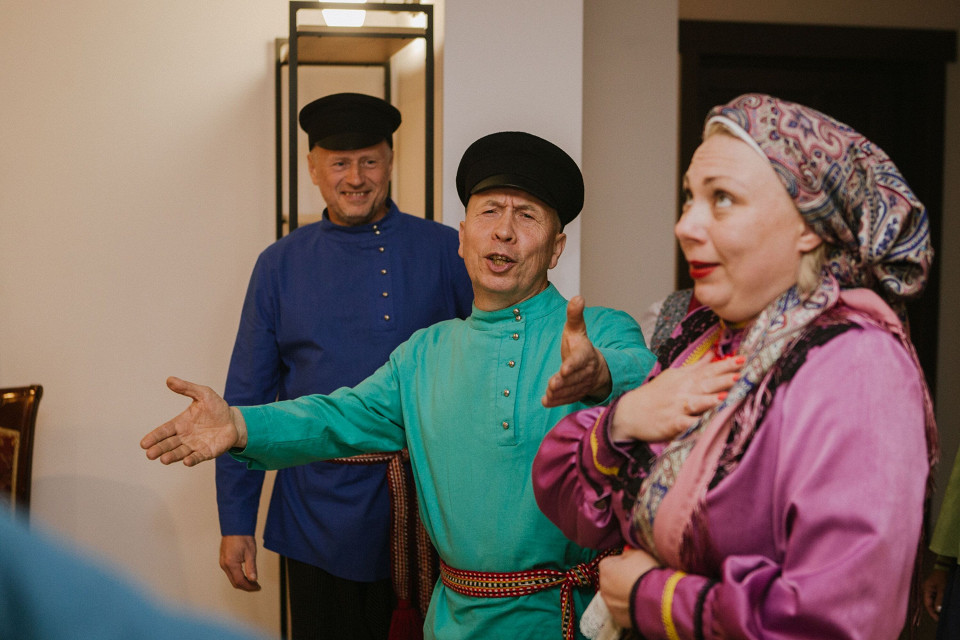 Фолк-студия Марьина завалинка, Мариинские избы, 2