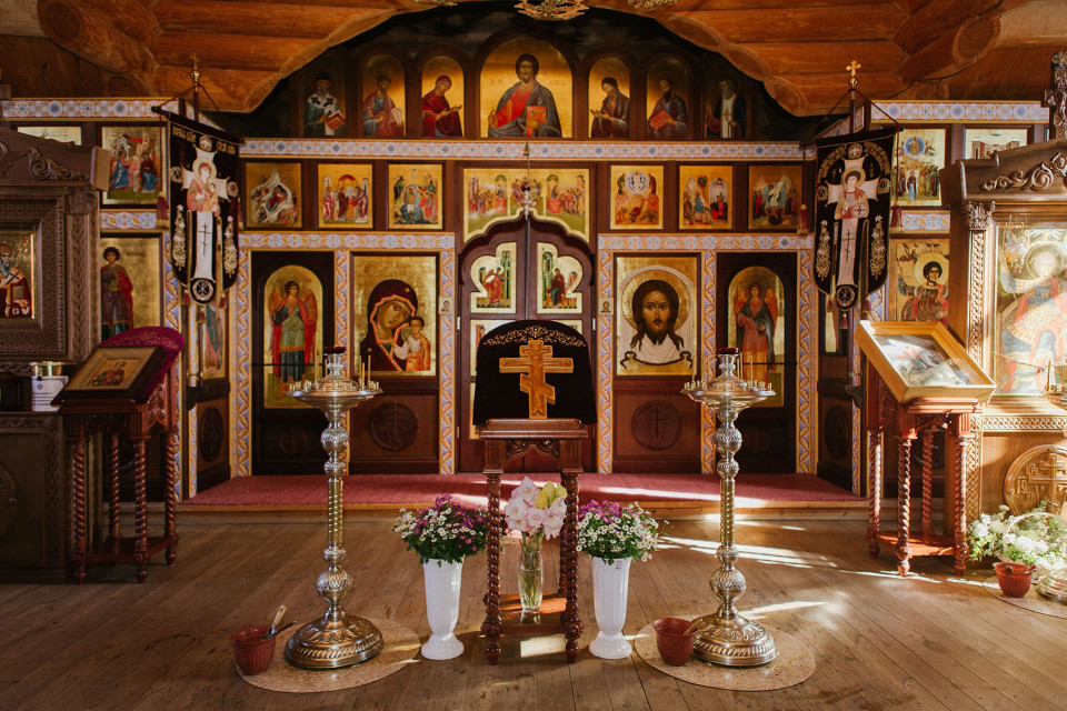 Церковь в селе Мариинск, Свердловская область 1