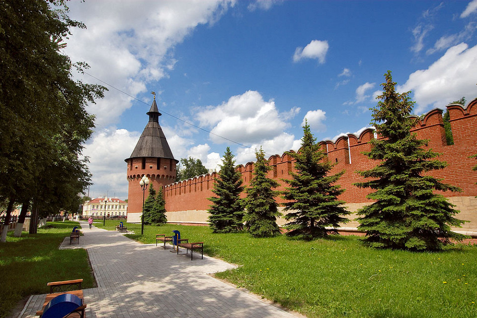 Стены Тульского кремля