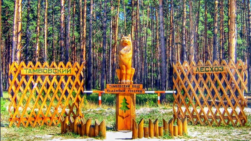 Памятники Тамбовскому волку