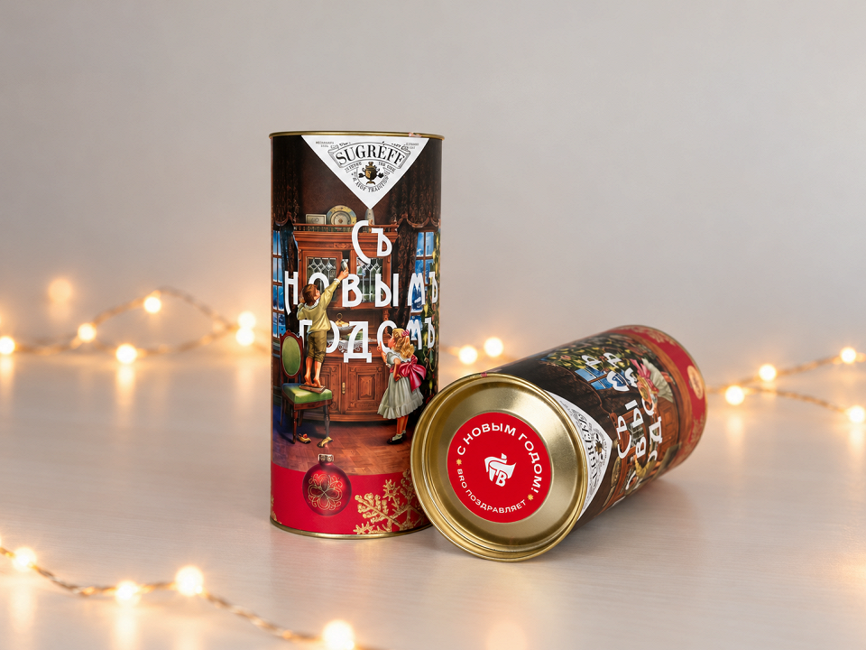 Новогодние подарки Бро, тубус