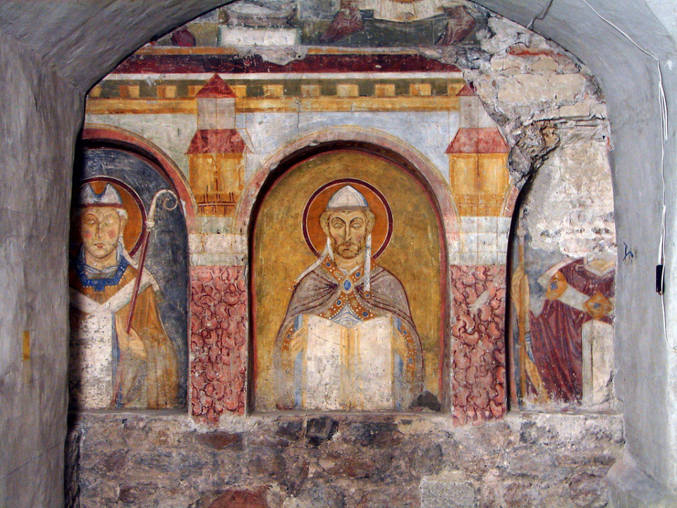 Старинная роспись, Ноннбергское аббатство, Зальцбург
