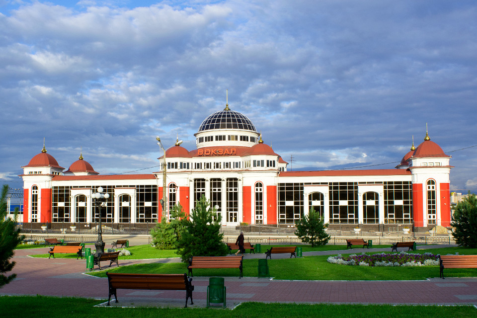 Привокзальная площадь в Саранске