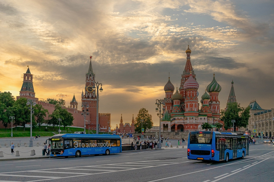 Электробусы в Москве